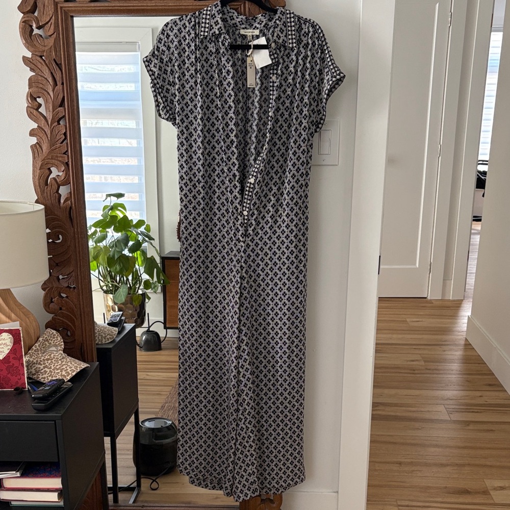 Max Studio Black/White Jumpsuit